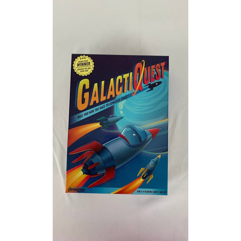 GalactiQuest Board Game Galactic Quest Pressman Award Winning Space Game Ages 7+
